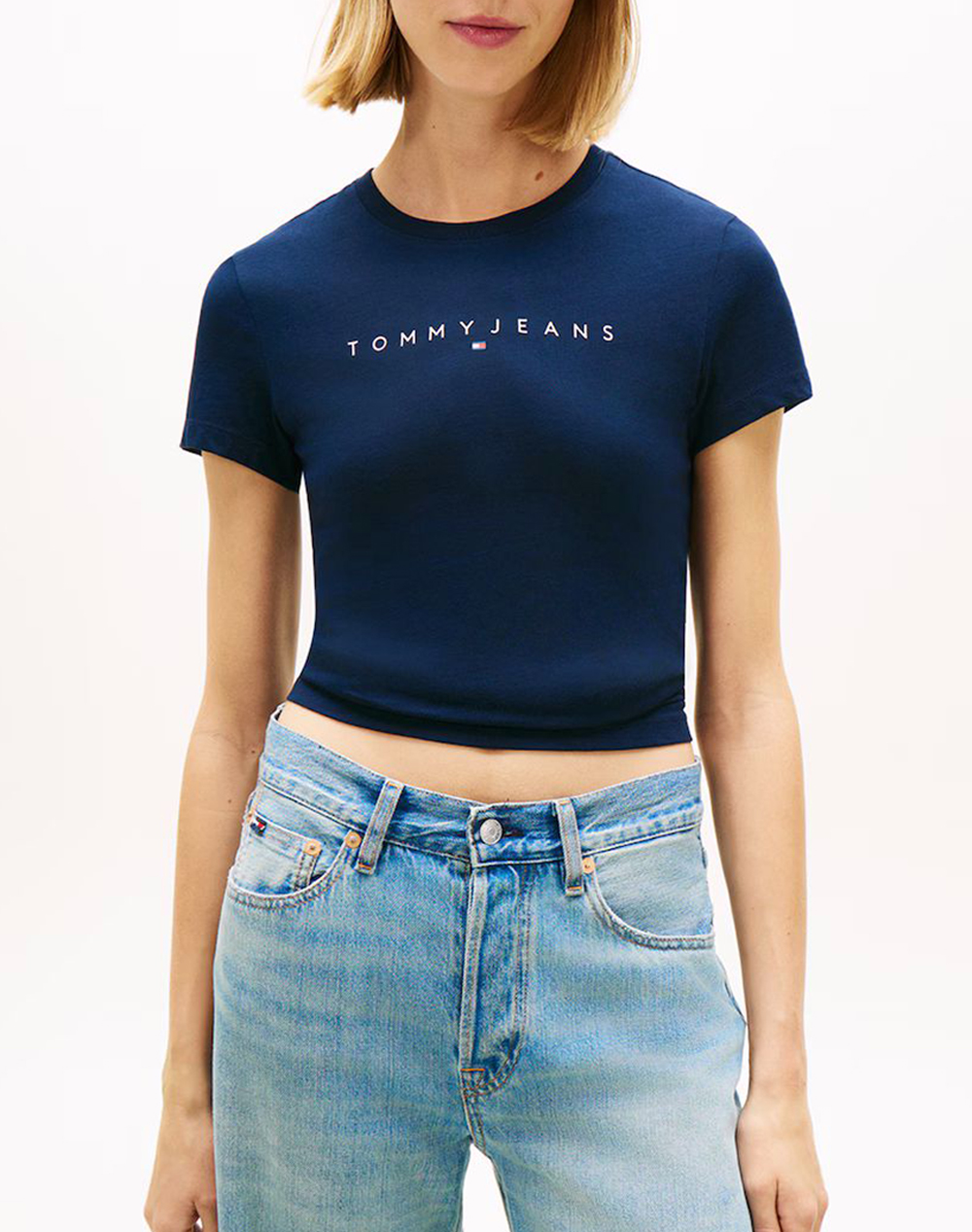 TOMMY JEANS TJW SLIM LINEAR TEE EXT