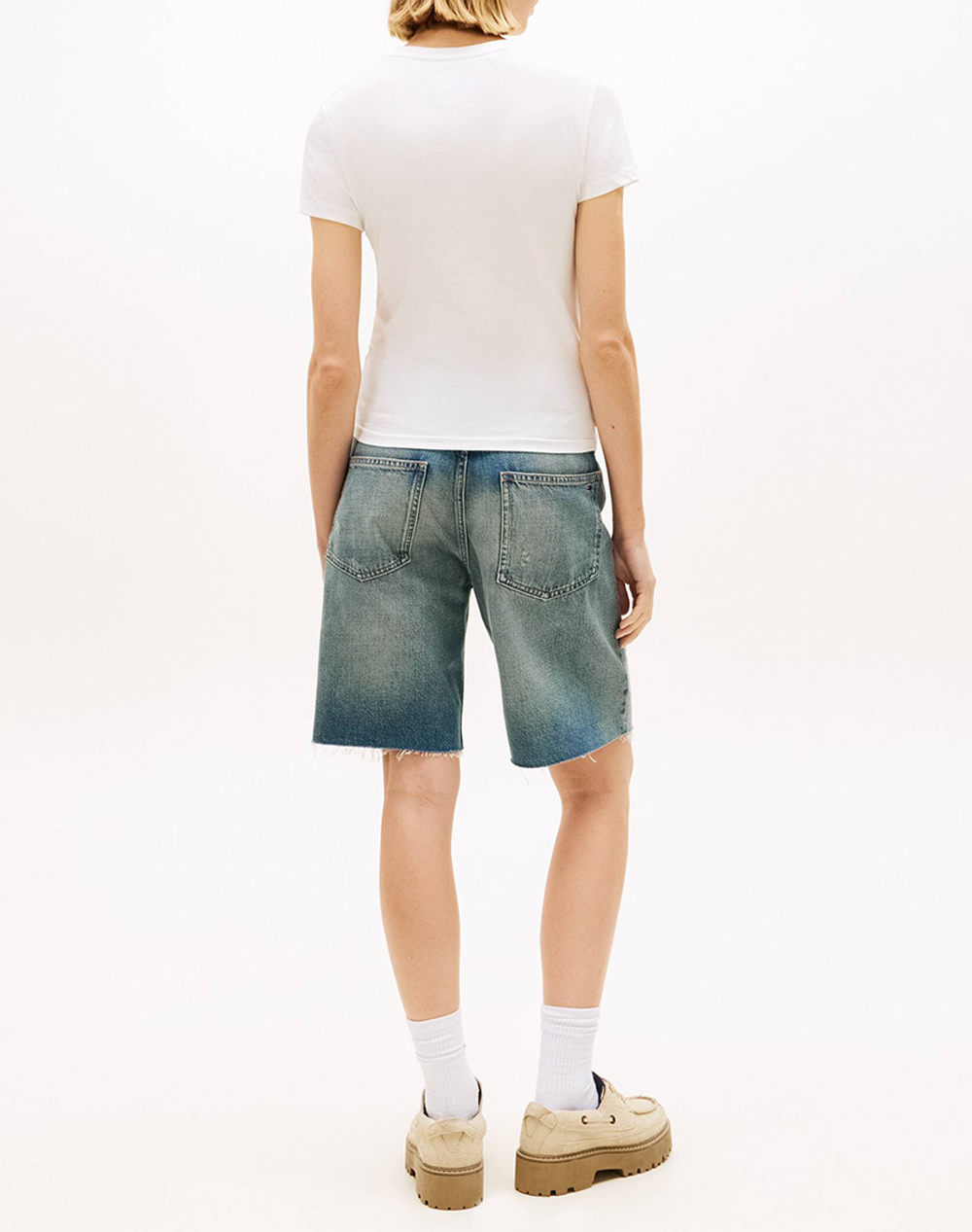 TOMMY JEANS TJW SLIM LINEAR TEE EXT
