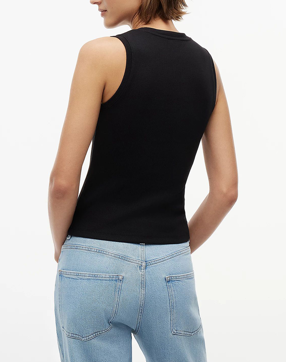 TOMMY JEANS TJW ESSENTIAL RIB TANK EXT