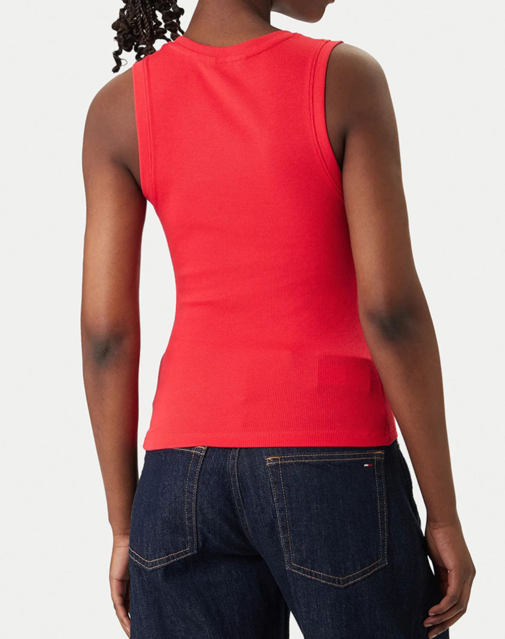 TOMMY JEANS TJW ESSENTIAL RIB TANK EXT
