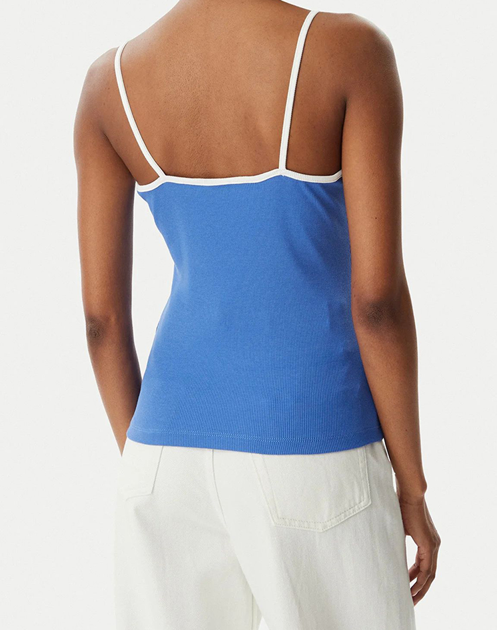 TOMMY JEANS TJW SLIM BADGE STRAPPY TOP