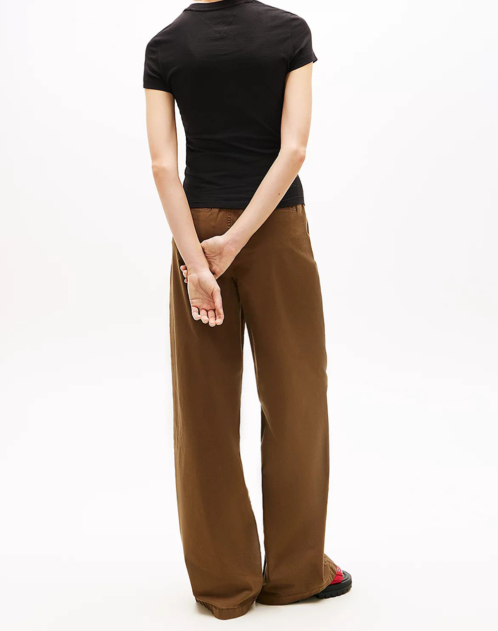 TOMMY JEANS TJW SLIM WAVY FLAG TEE EXT