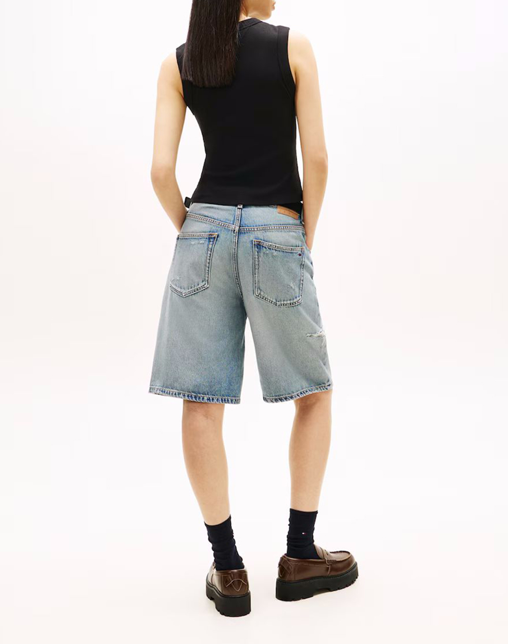 TOMMY JEANS TJW SLIM ESS LOGO 2 RIB TANK