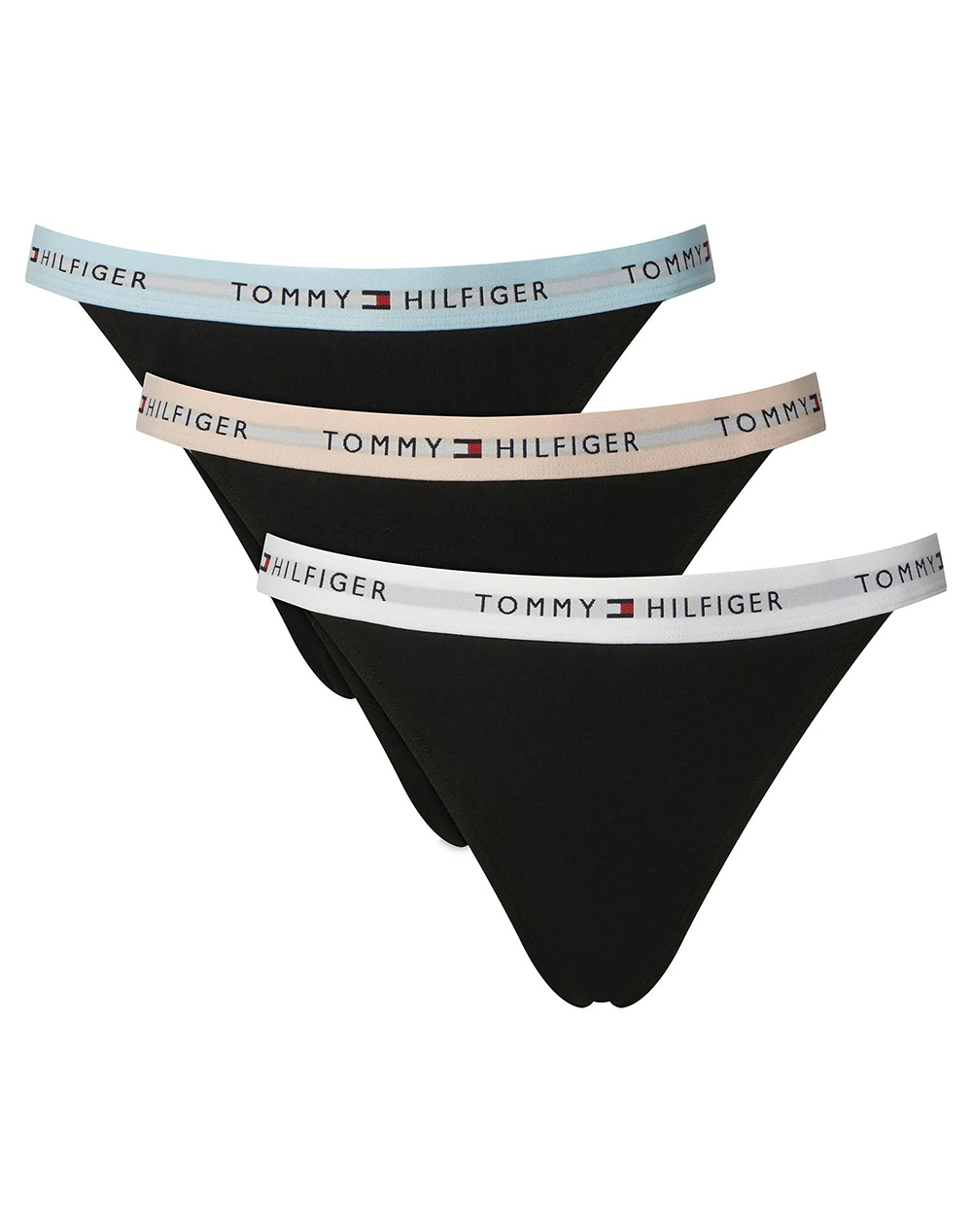 TOMMY HILFIGER 3 PACK TANGA THONG