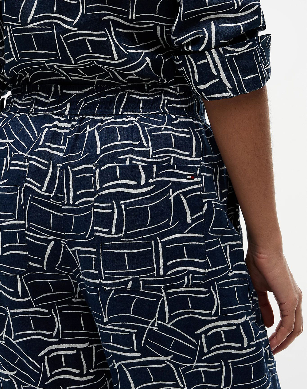 TOMMY HILFIGER ESS LINEN PULL ON PANTS