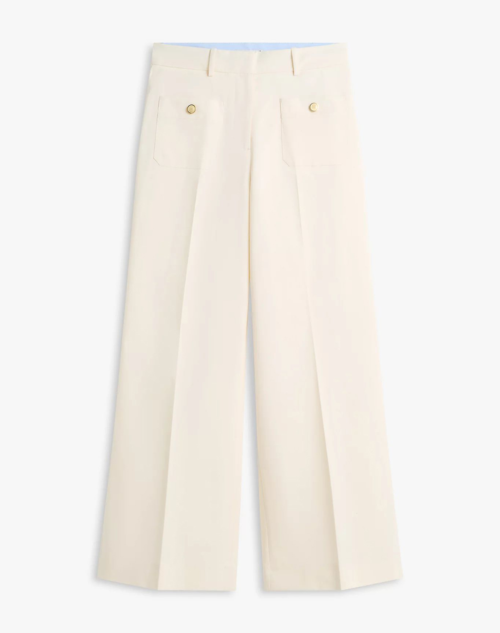 TOMMY HILFIGER PREPPY COTTON WIDE LEG CHINO