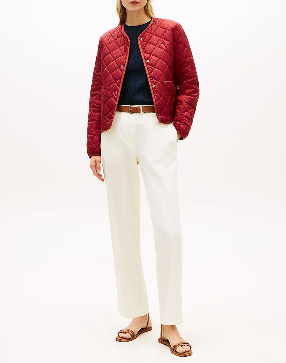 TOMMY HILFIGER CO GMD SLIM STRAIGHT CHINO