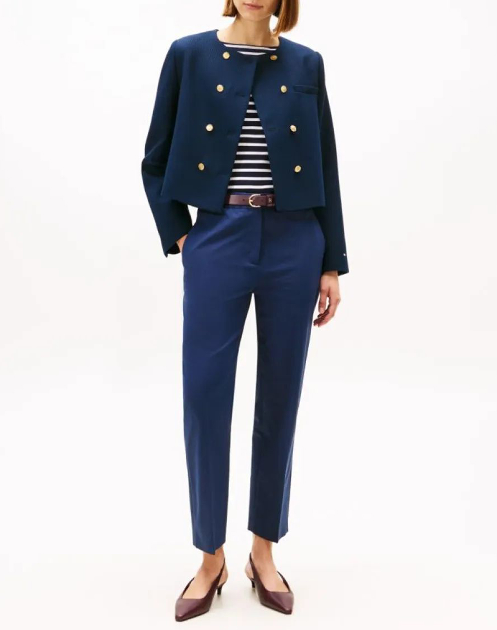 TOMMY HILFIGER SLIM STRAIGHT CO CHINO