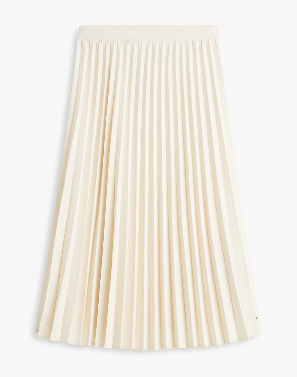 TOMMY HILFIGER FLUID PLEATED PULL ON MIDI SKIRT
