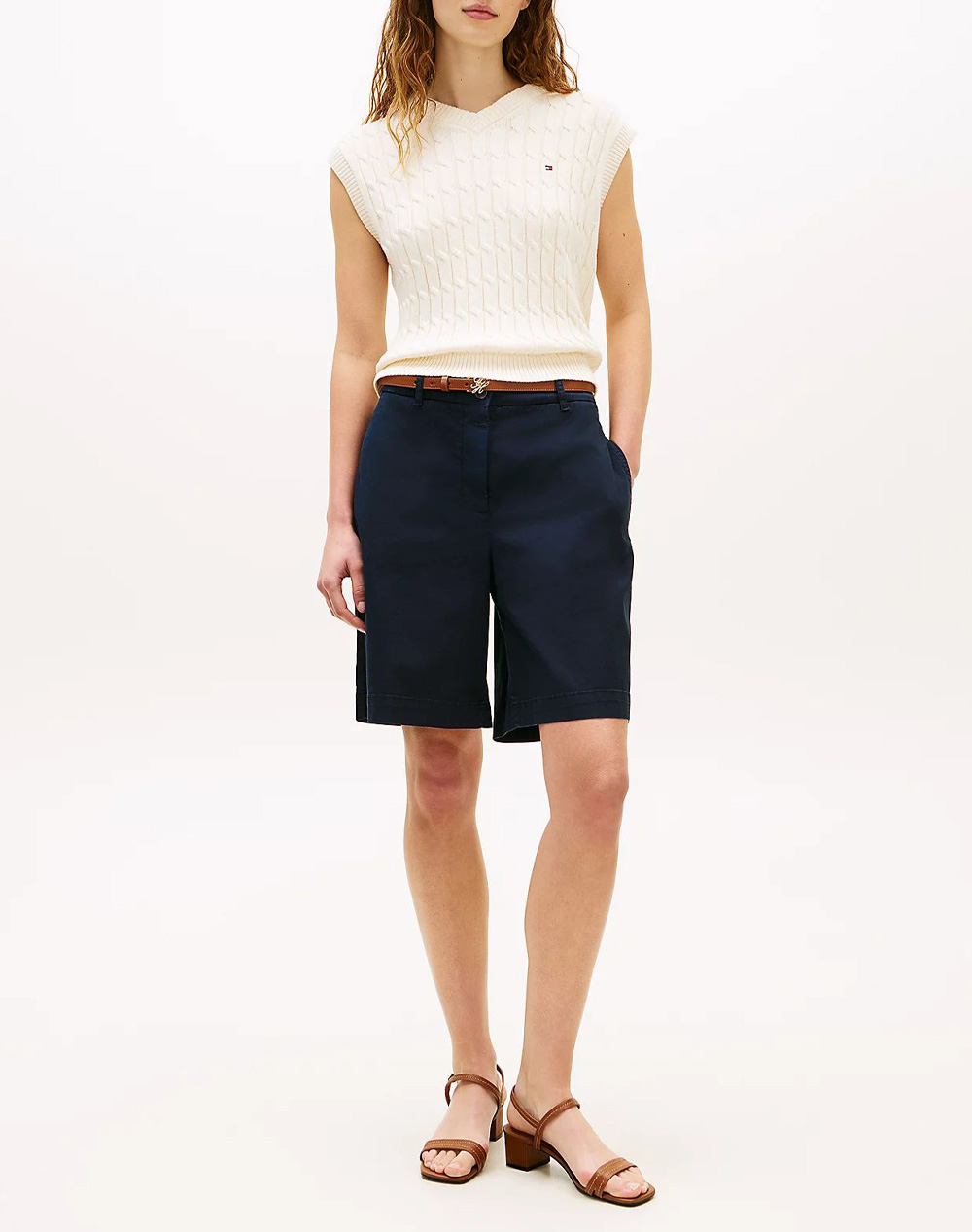 TOMMY HILFIGER CO GMD BLEND CHINO SHORT