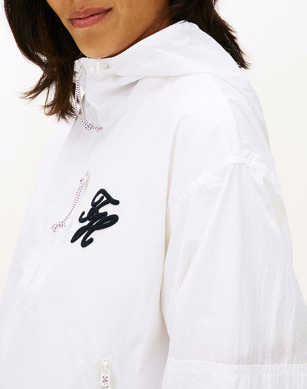 TOMMY HILFIGER RIP STOP NYLON TH WINDBREAKER