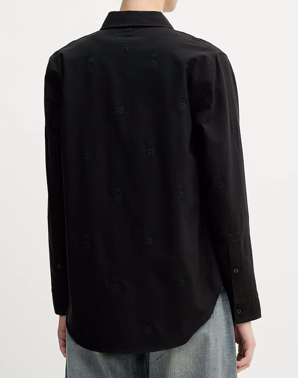 TOMMY HILFIGER OXFORD AOP RELAXED SHIRT