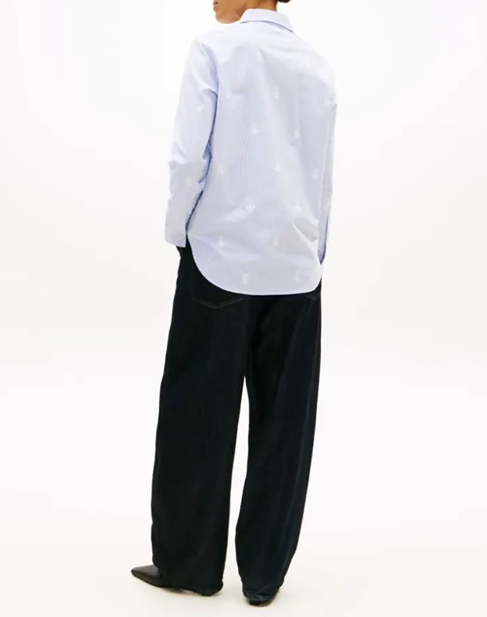 TOMMY HILFIGER OXFORD AOP RELAXED SHIRT