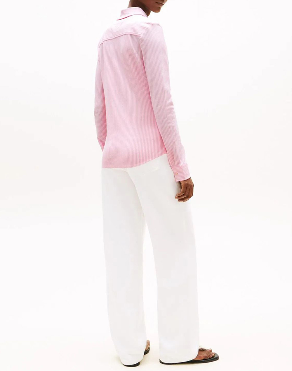 TOMMY HILFIGER 1985 SLIM PIQUE LS SHIRT