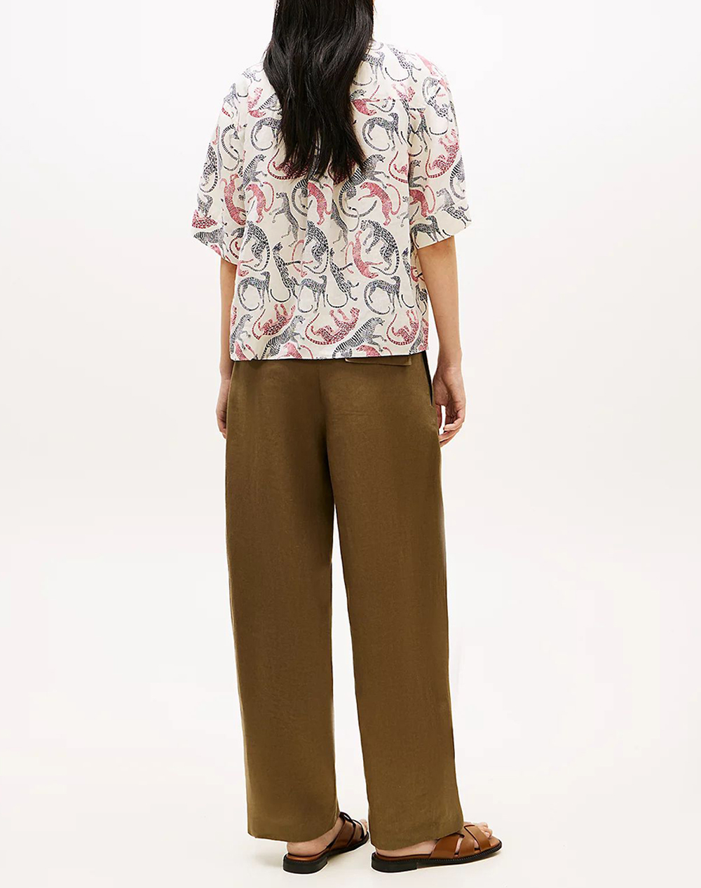 TOMMY HILFIGER ESS LINEN SS SHIRT