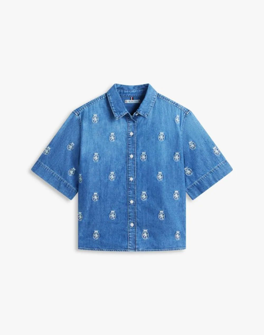 TOMMY HILFIGER DNM FINN AOE RELAXED SS SHIRT