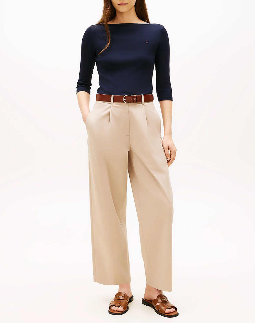 TOMMY HILFIGER NEW CODY SLIM BOAT-NK 3/4SLV