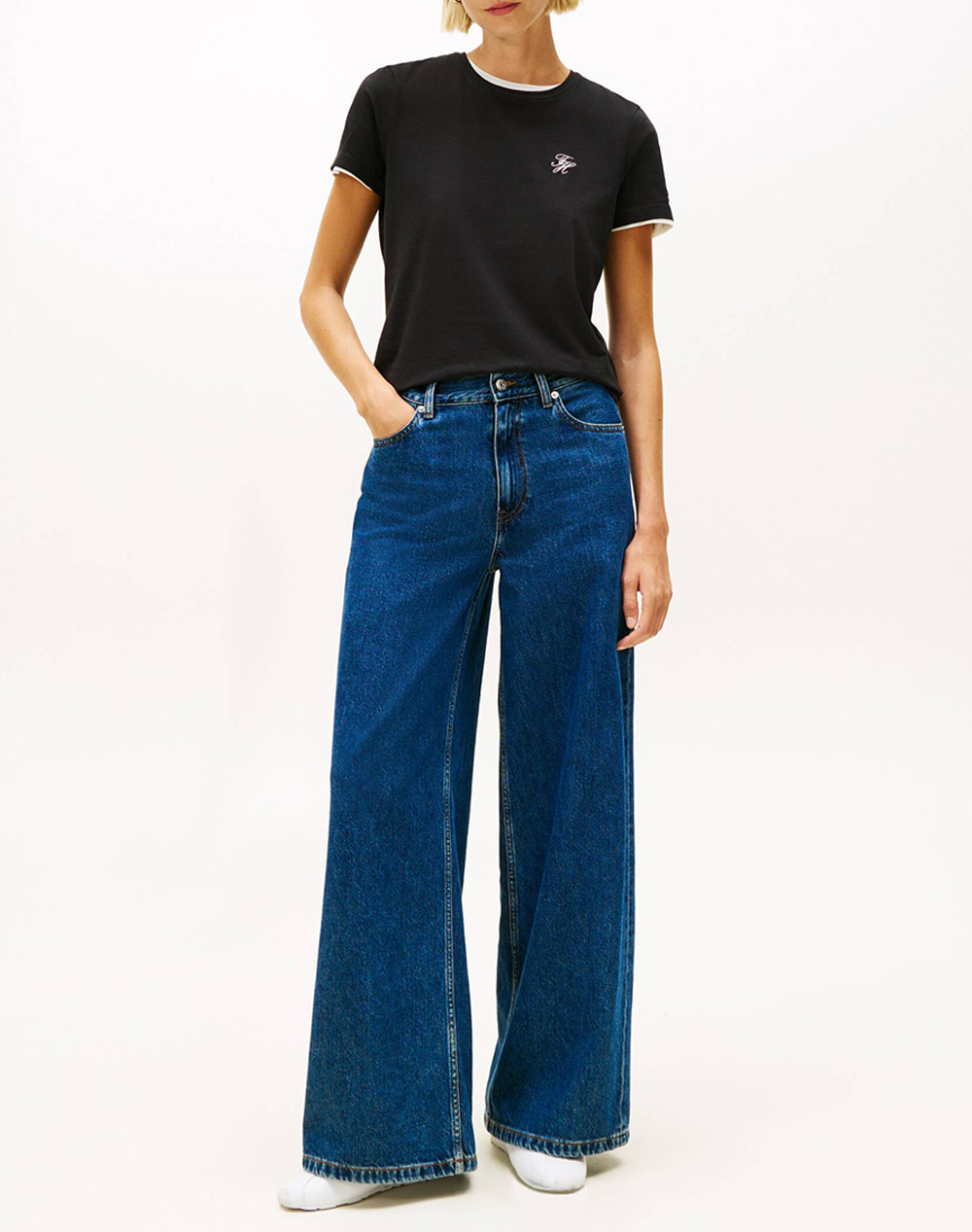 TOMMY HILFIGER TH SCRIPT REG C-NK SS TEE