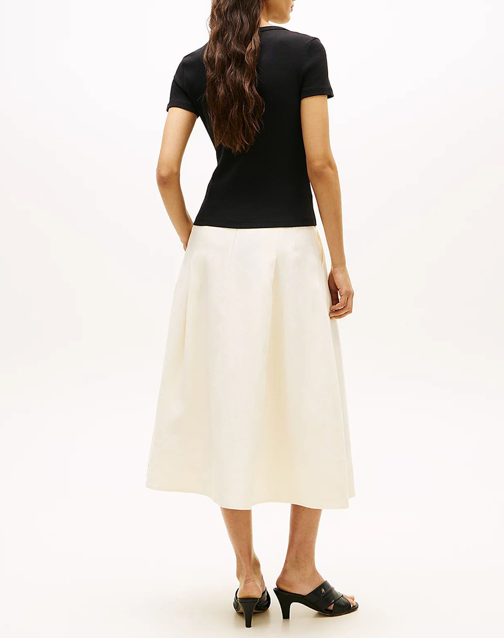 TOMMY HILFIGER GOLD BUTTON SLIM SS TEE