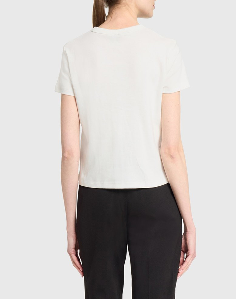 TOMMY HILFIGER GOLD BUTTON SLIM SS TEE