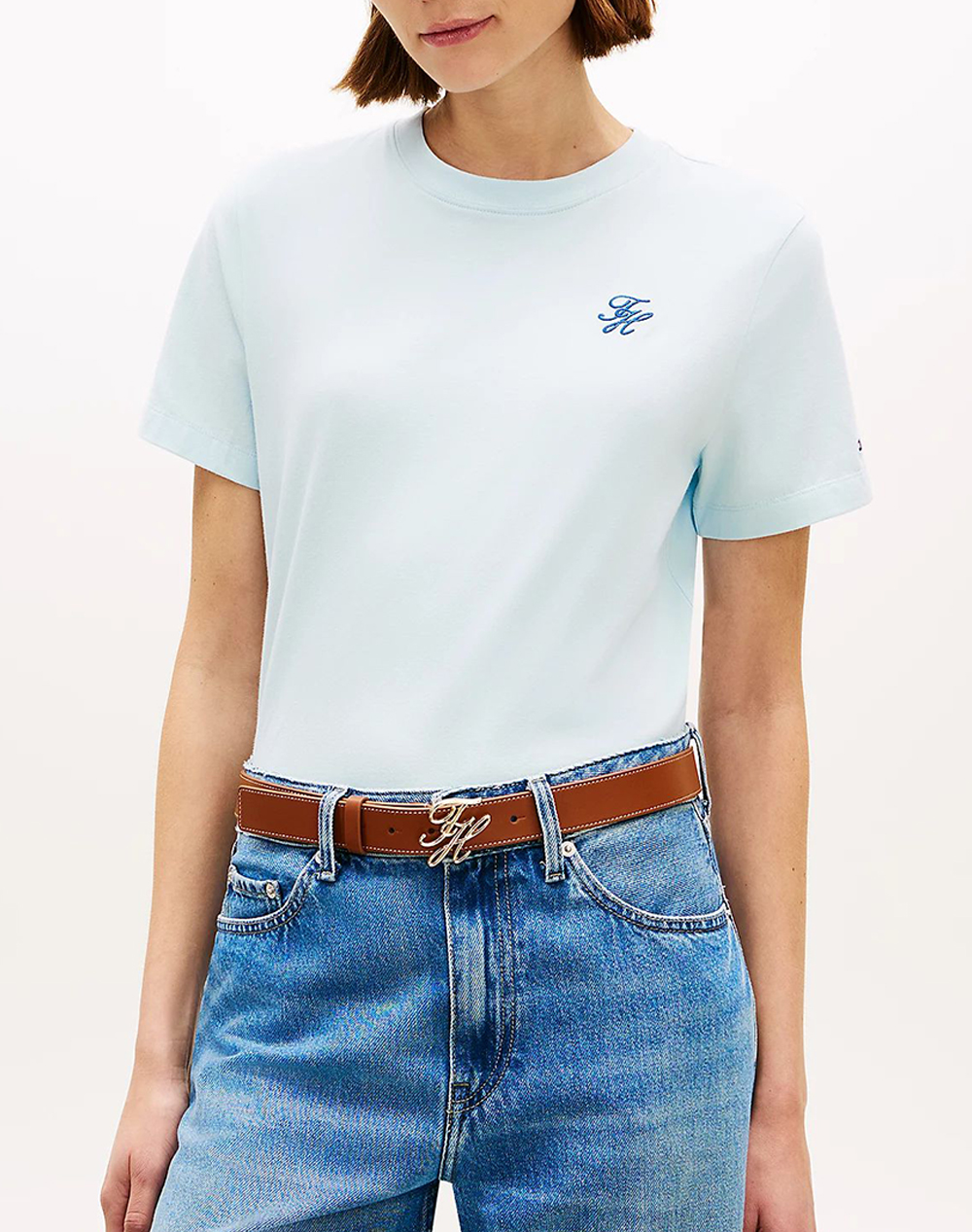 TOMMY HILFIGER TH SCRIPT REG C-NK SS TEE