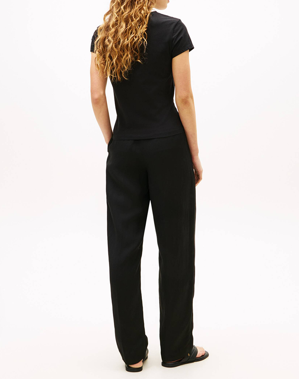 TOMMY HILFIGER TH SCRIPT SLIM SS TEE