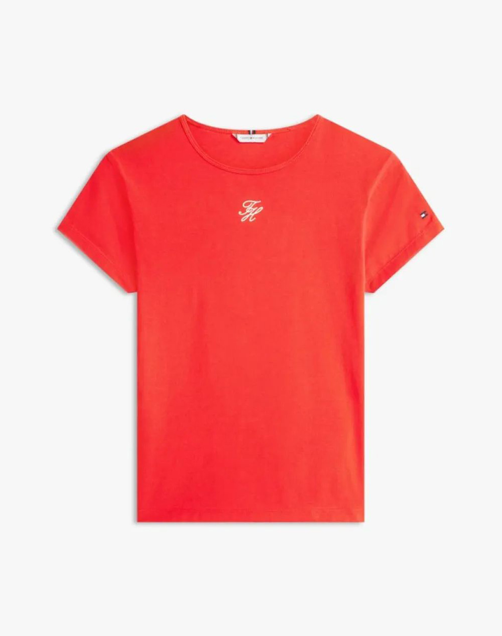 TOMMY HILFIGER TH SCRIPT SLIM SS TEE