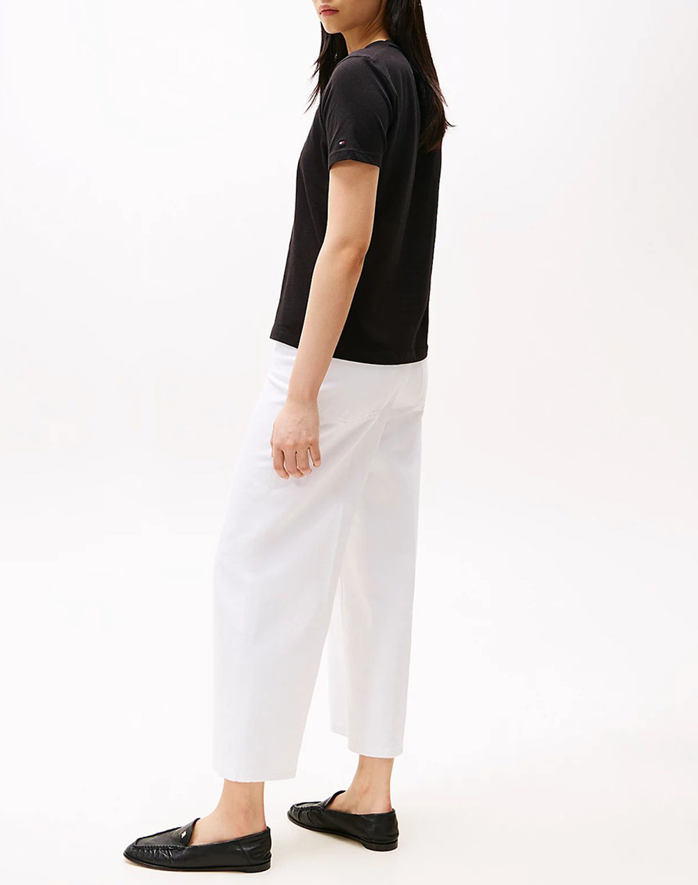 TOMMY HILFIGER REG CORP LOGO C-NK SS