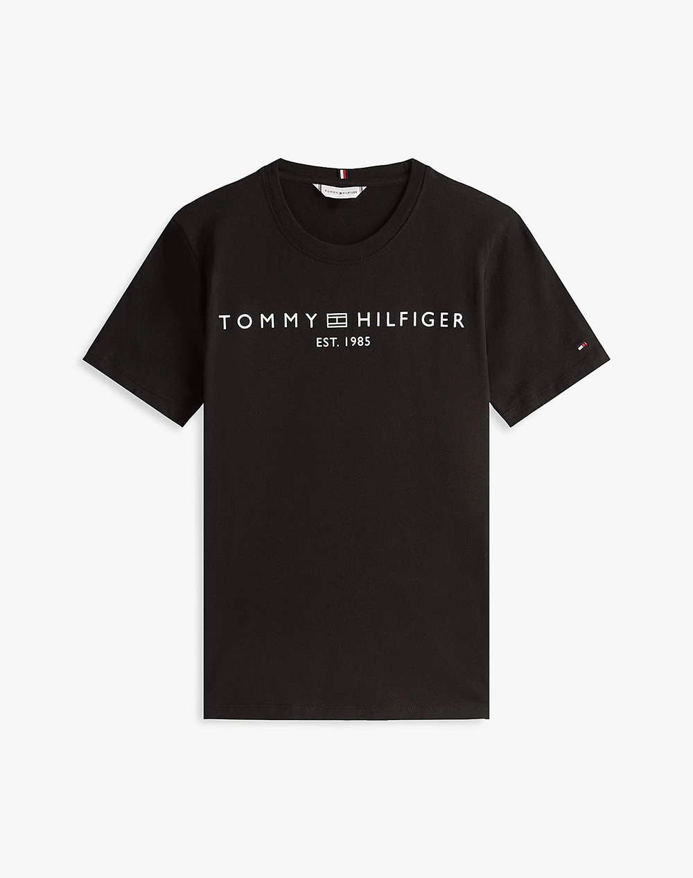 TOMMY HILFIGER REG CORP LOGO C-NK SS