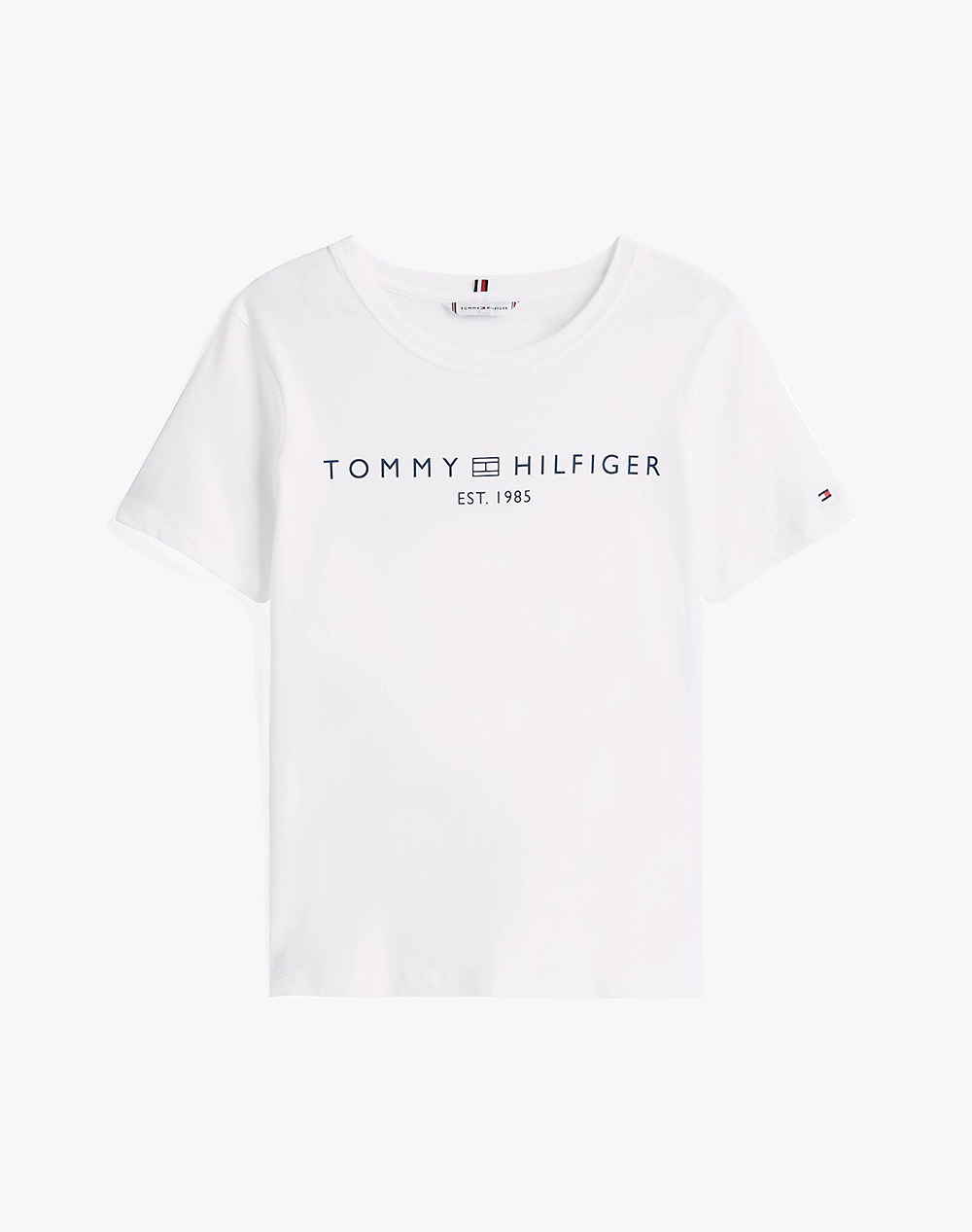 TOMMY HILFIGER REG CORP LOGO C-NK SS