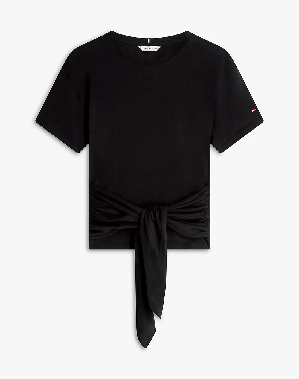 TOMMY HILFIGER CO SLUB KNOT SS TEE
