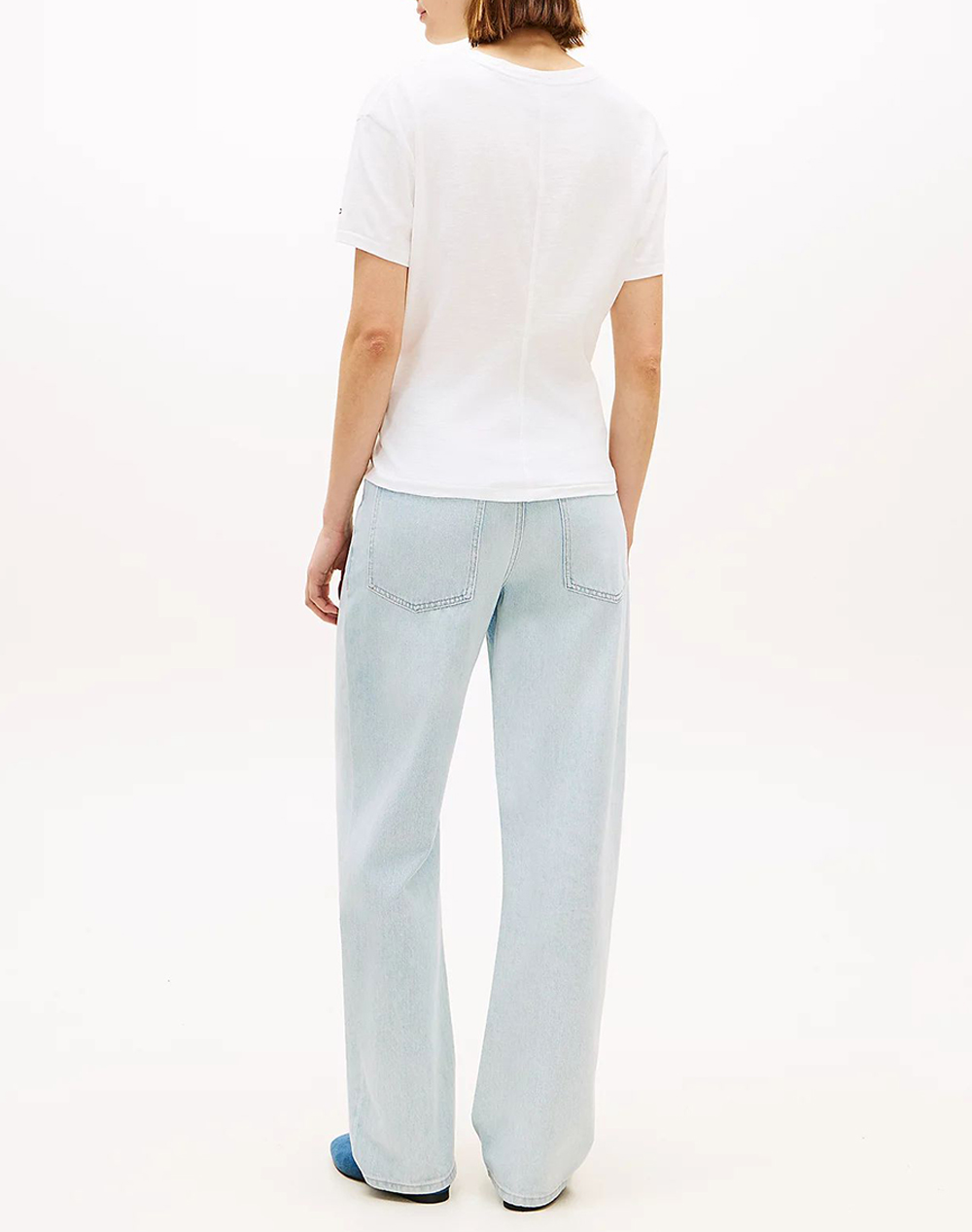 TOMMY HILFIGER CO SLUB KNOT SS TEE