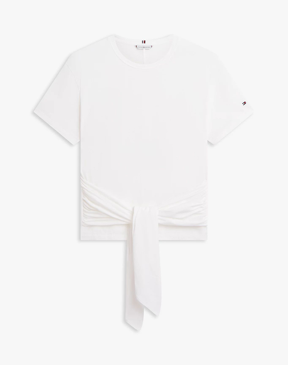 TOMMY HILFIGER CO SLUB KNOT SS TEE