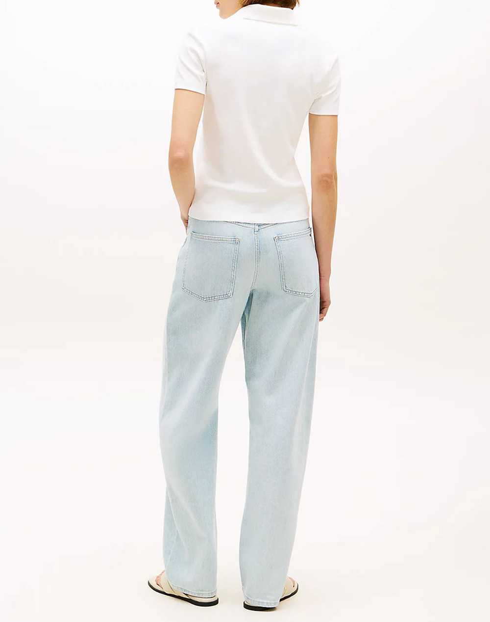 TOMMY HILFIGER GOLD BUTTON SLIM SS POLO