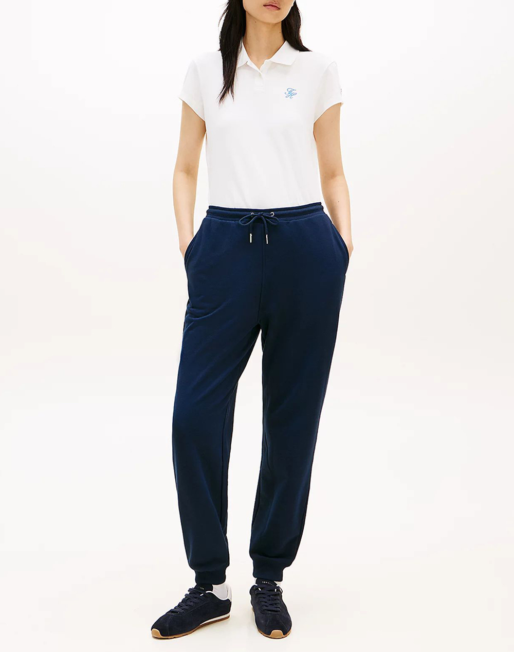 TOMMY HILFIGER TH SCRIPT SLIM SS POLO