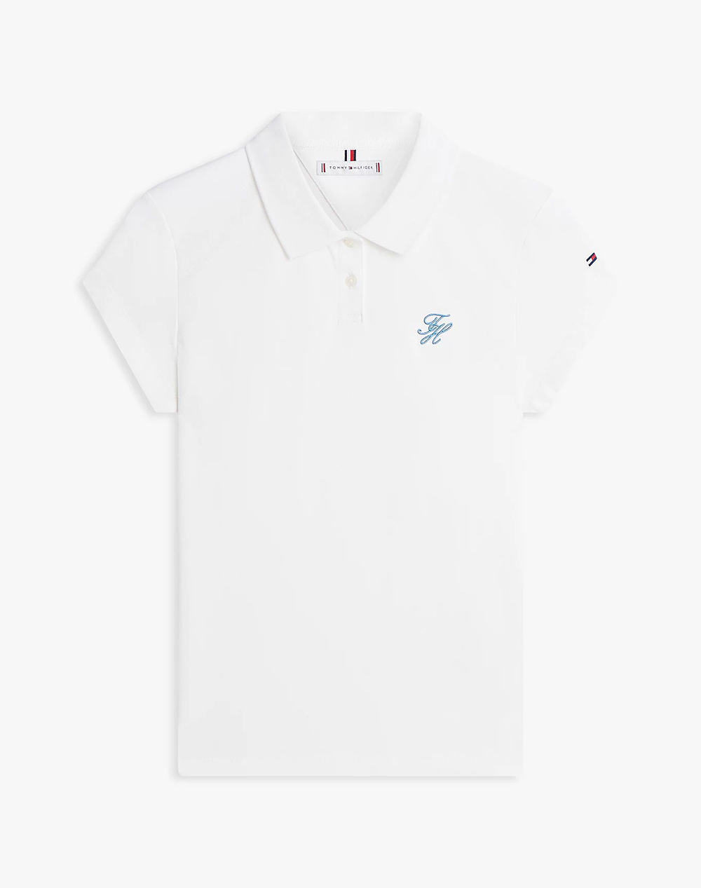 TOMMY HILFIGER TH SCRIPT SLIM SS POLO
