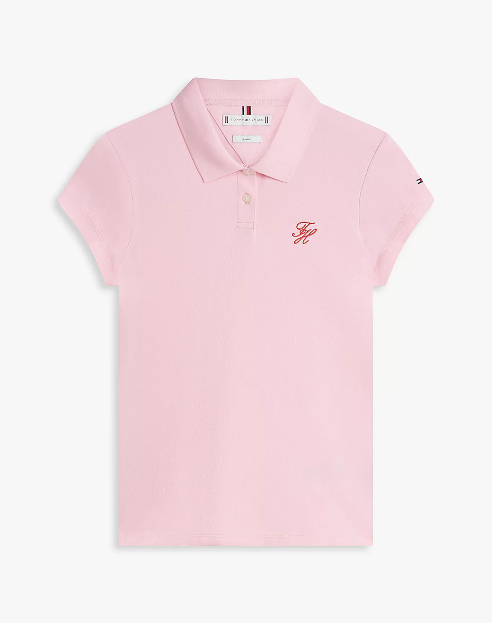 TOMMY HILFIGER TH SCRIPT SLIM SS POLO