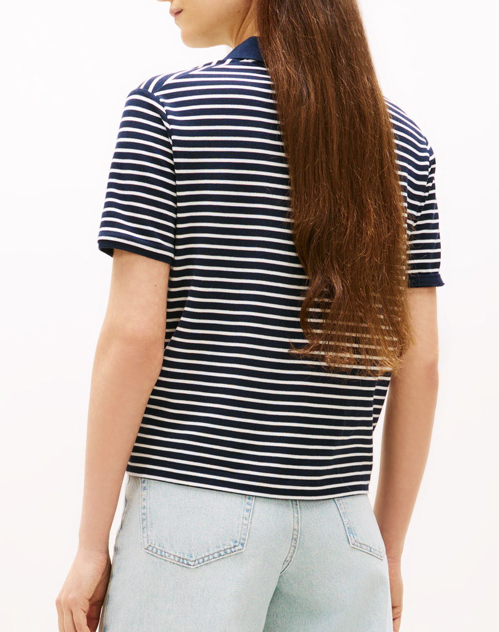 TOMMY HILFIGER LYOCELL PIQUE OPEN-NK SS POLO