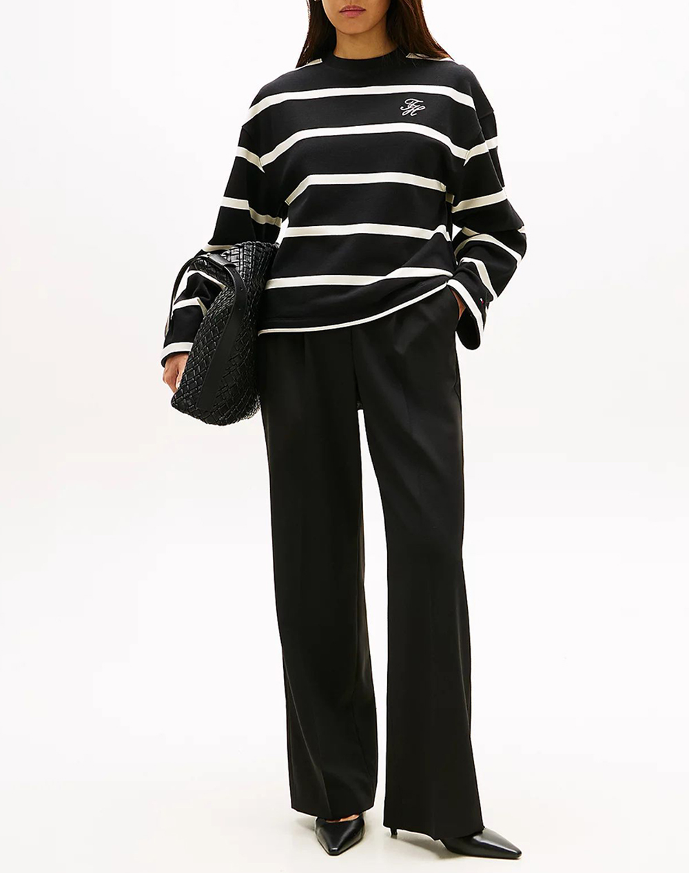 TOMMY HILFIGER TH SCRIPT MDRN TERRY SWTSHRT