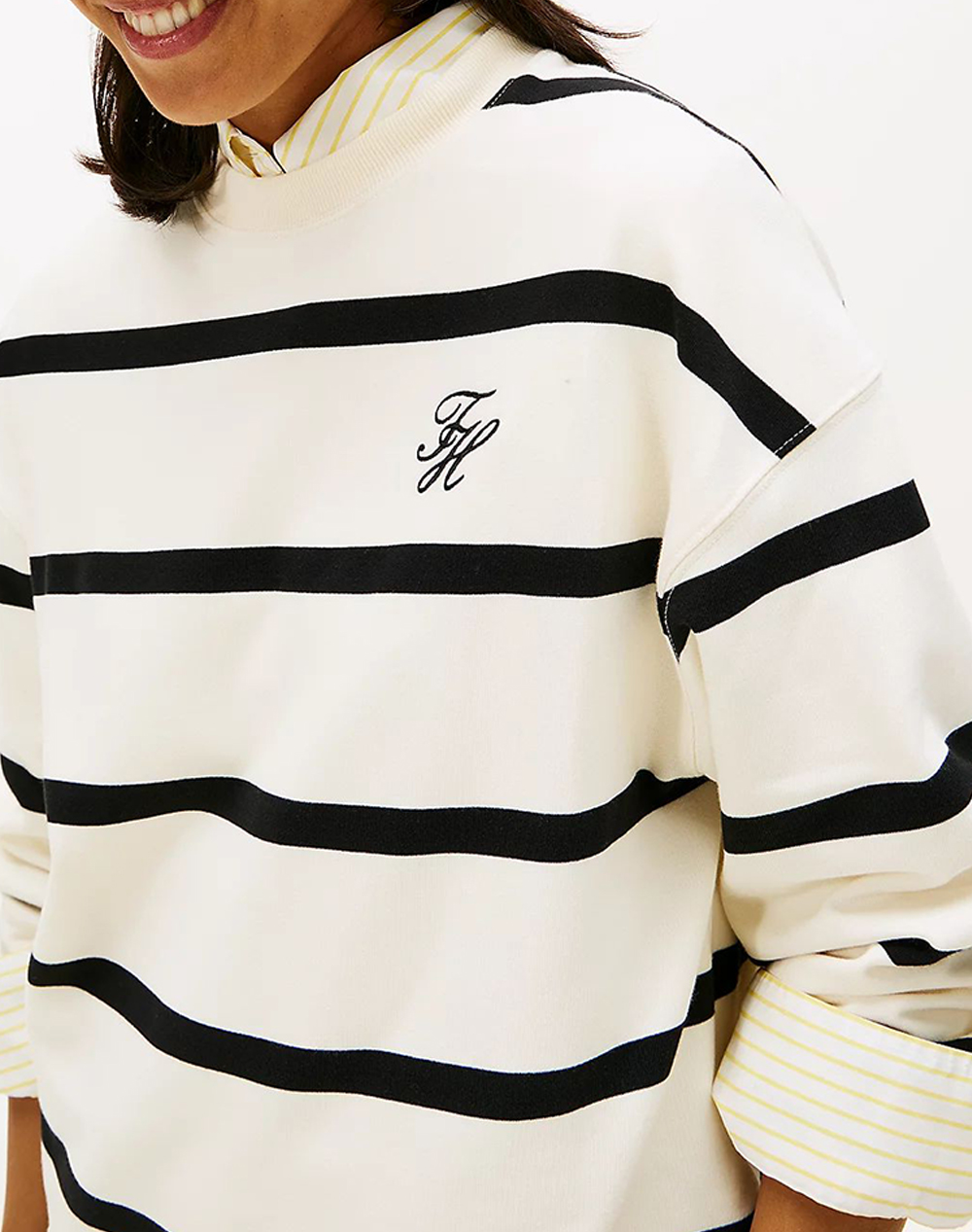 TOMMY HILFIGER TH SCRIPT MDRN TERRY SWTSHRT
