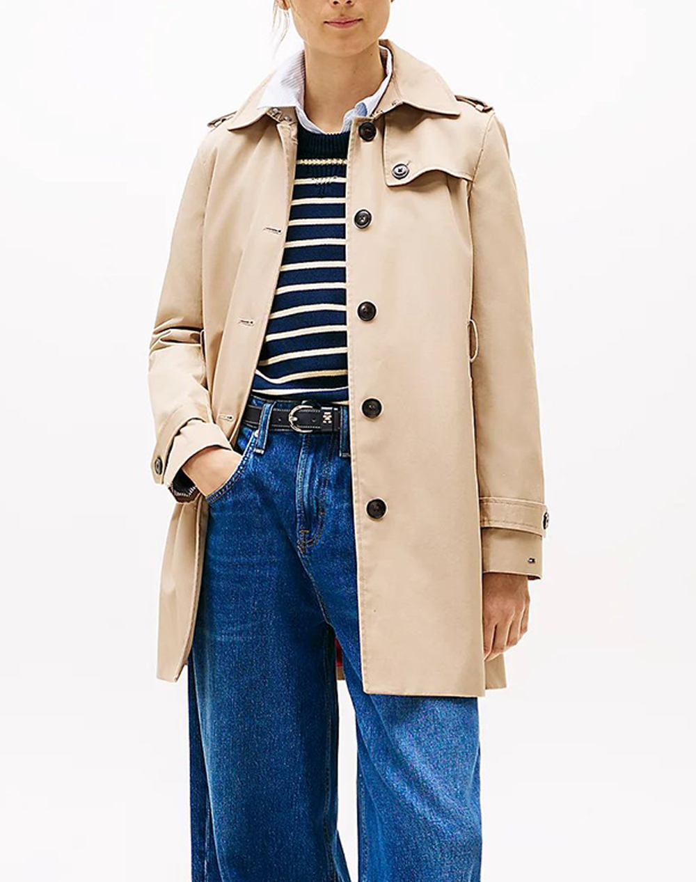 TOMMY HILFIGER HERITAGE SINGLE BREASTED TRENCH