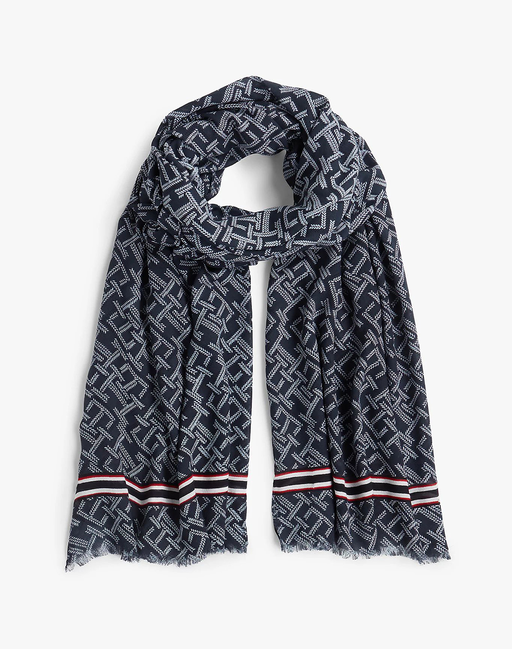 TOMMY HILFIGER TH MONOGRAM CORP SCARF