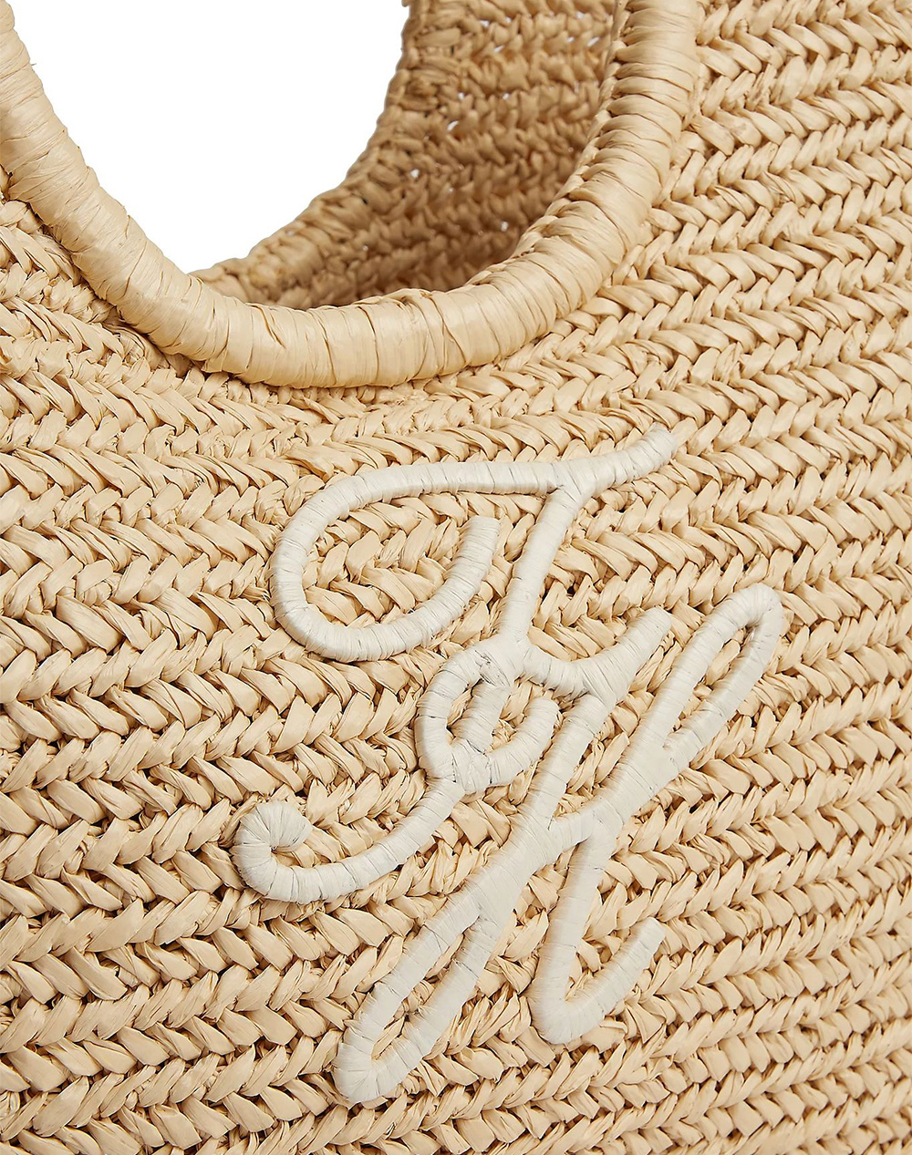 TOMMY HILFIGER TH ELEVATED SUMMER TOTE RAFFIA