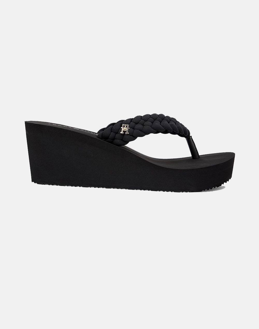 TOMMY HILFIGER TH WEDGE BRAIDED SUMMER SANDAL