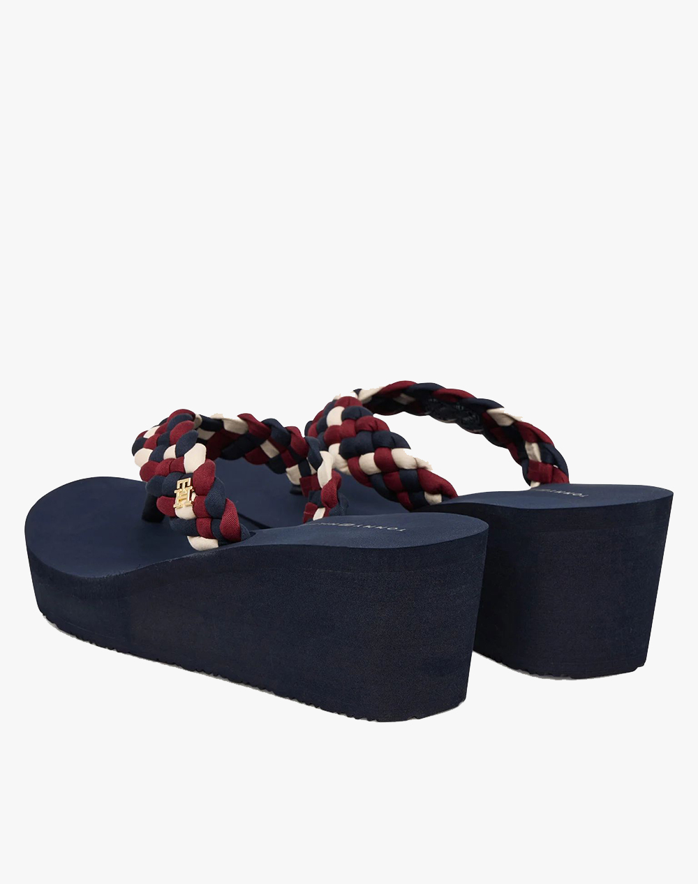 TOMMY HILFIGER TH WEDGE BRAIDED SUMMER SANDAL