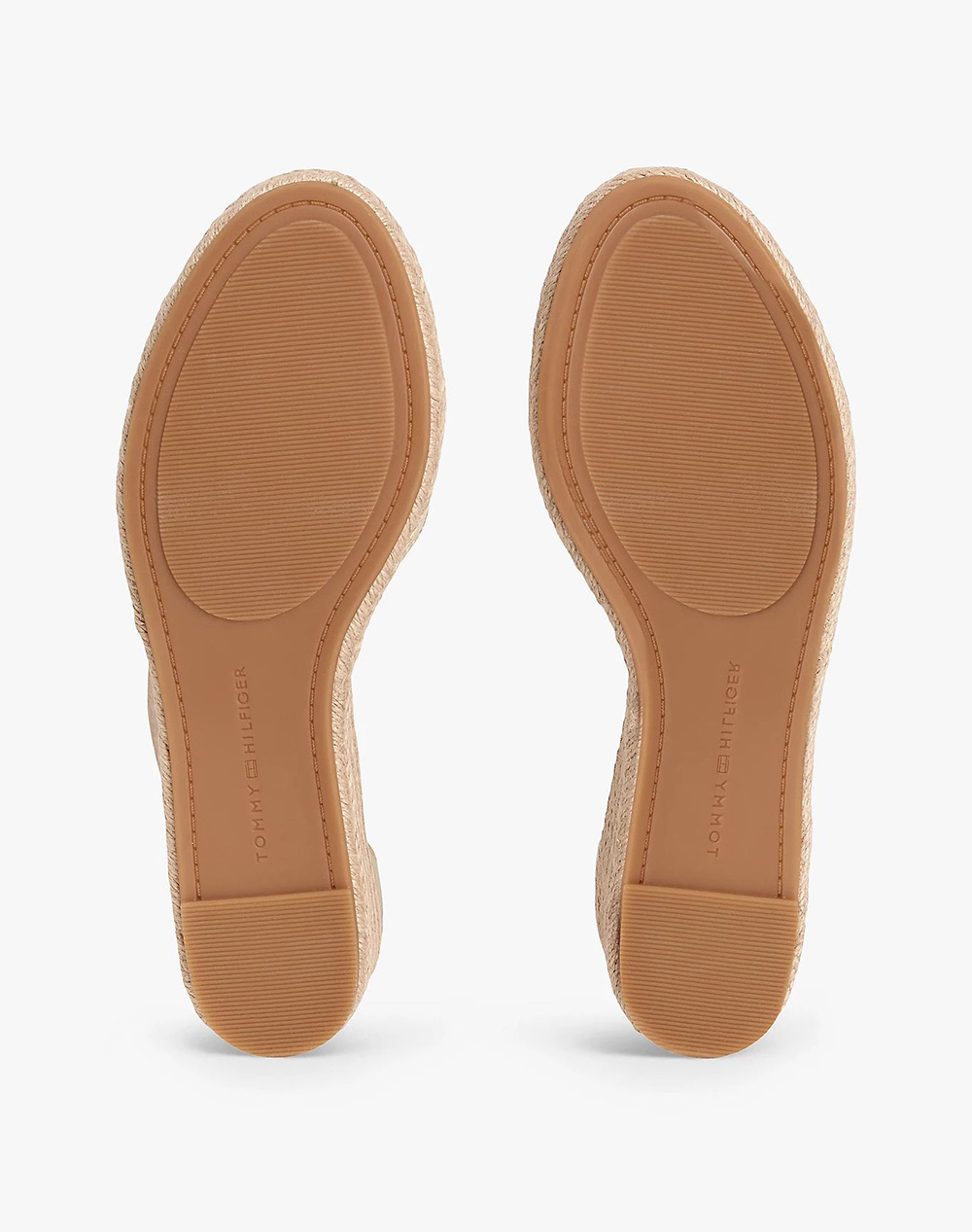 TOMMY HILFIGER MID WEDGE ESPAD X CROSS GOLD