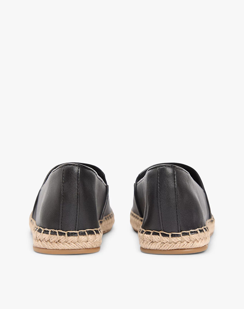 TOMMY HILFIGER TH LOGO LEATHER ESPADRILLE