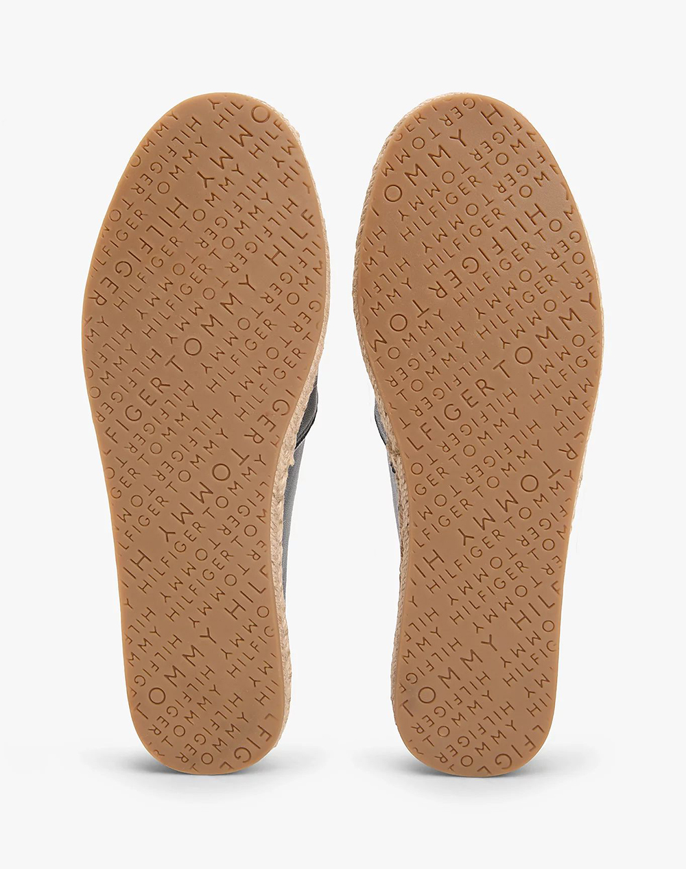 TOMMY HILFIGER TH LOGO LEATHER ESPADRILLE