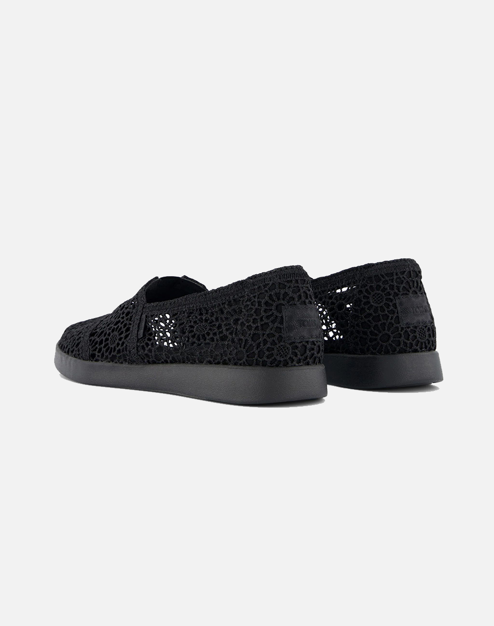 TOMS BLK MOROCCAN CRCHT WM ALPLUS ESP