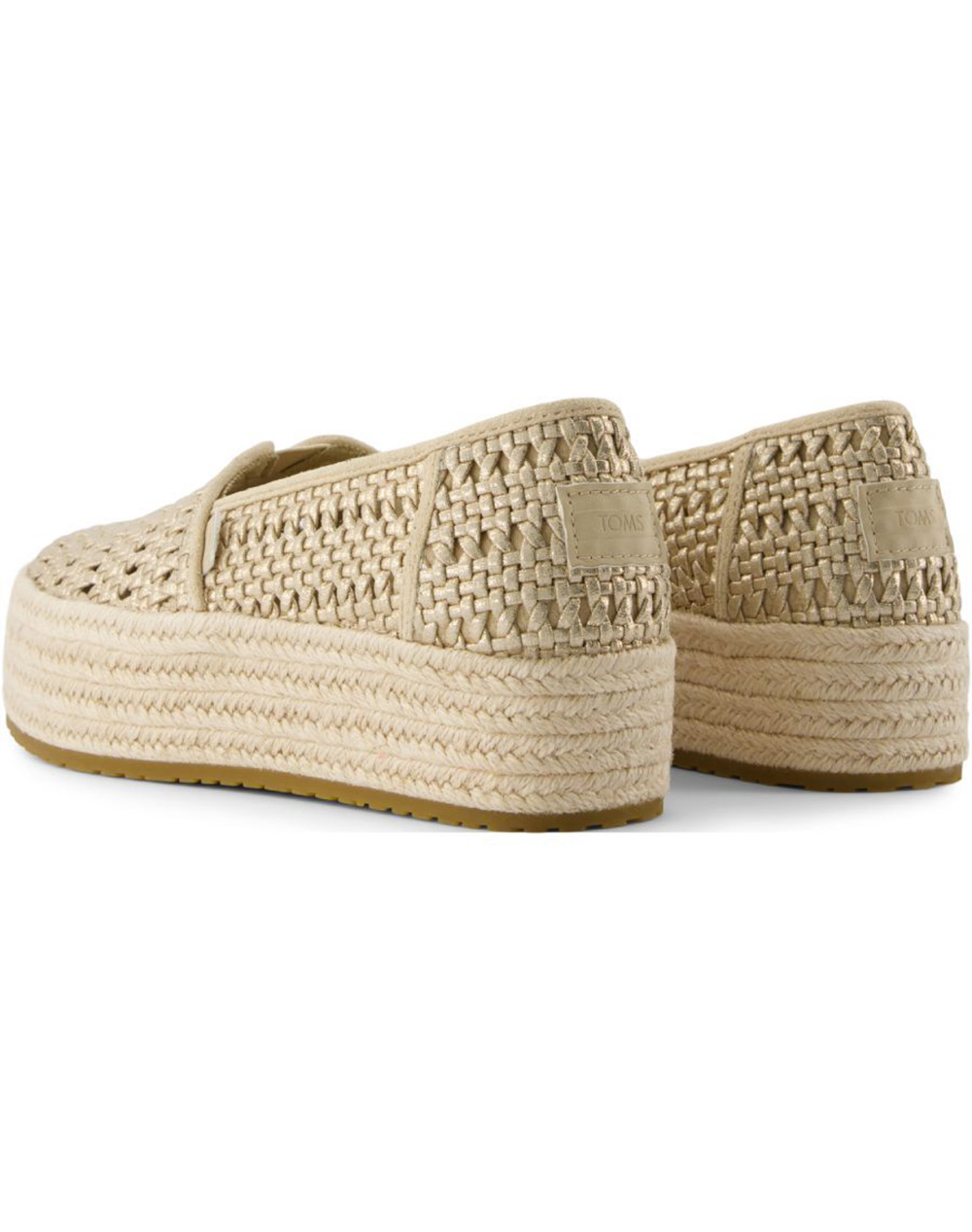 TOMS CHA METL LTHR BASKET WM VALCIA ESP
